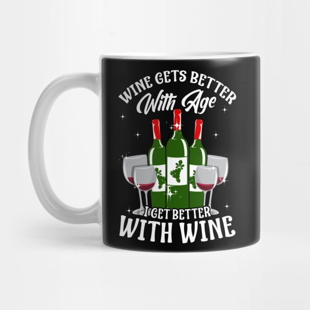 Funny Wine Lover Tee by KsuAnn